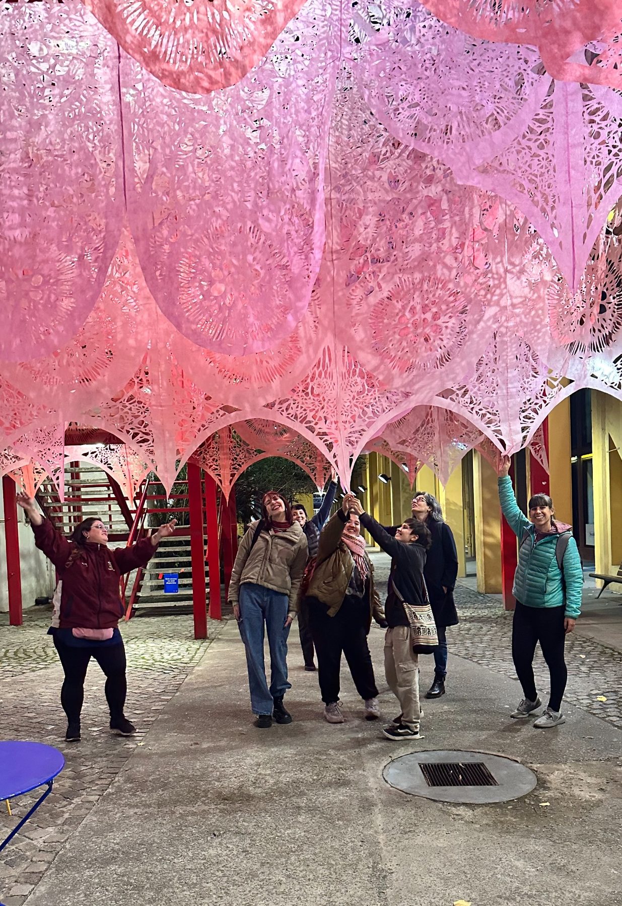 Instalación artística colectiva