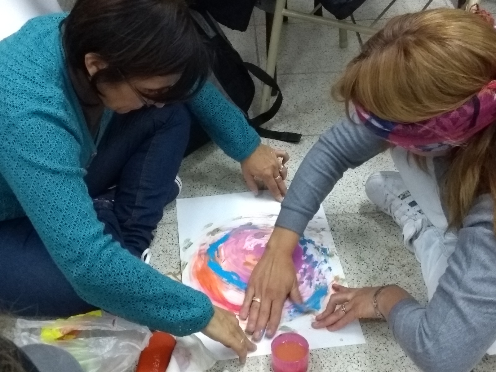 Encuentro y práctica artística de MAAT